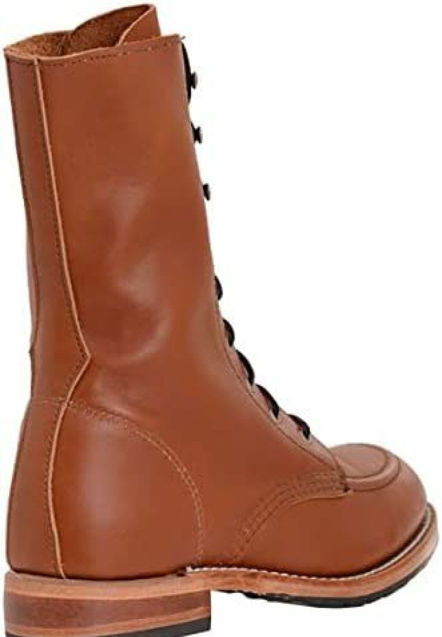 Men * | Red Wing Womens Garcia Leather Pecan Boundary Boots 9 Us